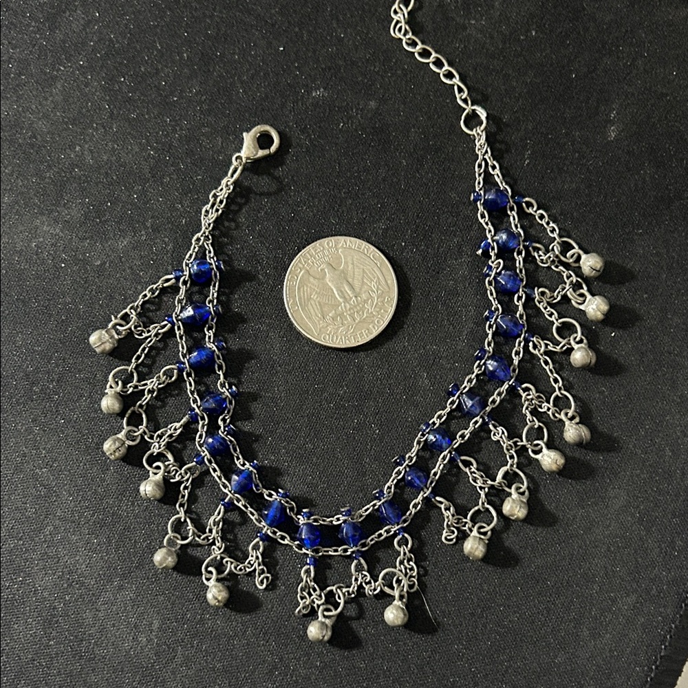 Handmade Ren Faire Chainmail Gypsy Boho Authentic Delicate Anklet/Bracelet